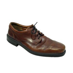 Ecco Men's Oxford‎ Loafers Leather Shoes Men's Size 45 - 11/11.5